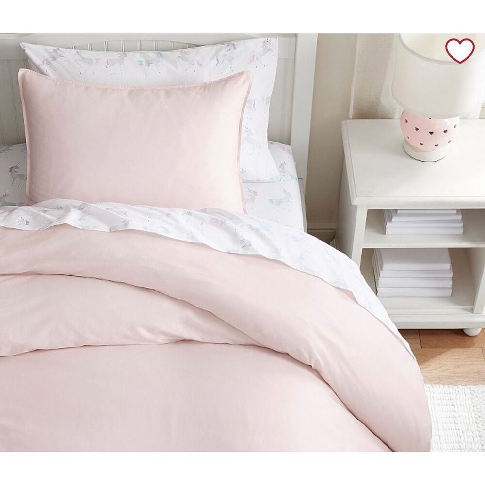 Pottery Barn Kids Super Soft Organic Sateen Duvet Cover Full Queen